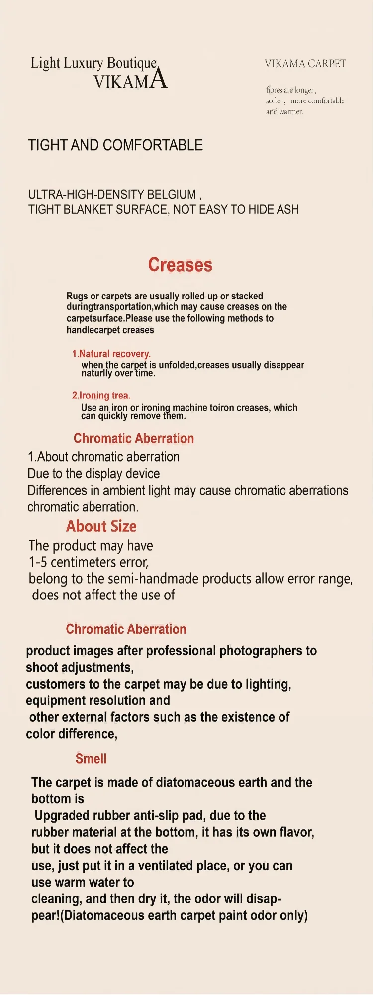 VIKAMA Puddle Handprint Fun Carpet Creative Home Absorbent Non-Slip Floor Mat Entryway Bathroom Living Room Ins Style Home Decor