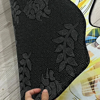 Snorlax Design Carpet Soft and Durable Perfect Home Decor To Add A Touch of Anime Charm Ideal Gift for Pokémon Fans