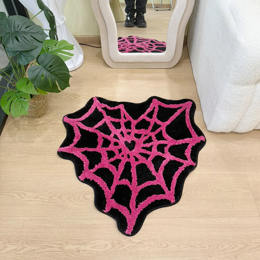 Spider Heart Tufted Rug