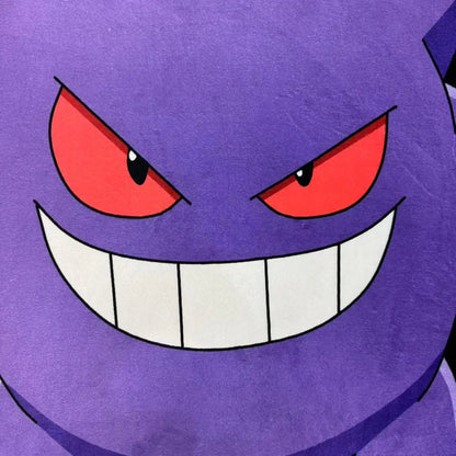 Pokemon Purple Gengar Hanging Rugs Tapestry Home Bedroom Deco Door Kitchen Mats Living Room Hanging Rugs Kids Children Gifts