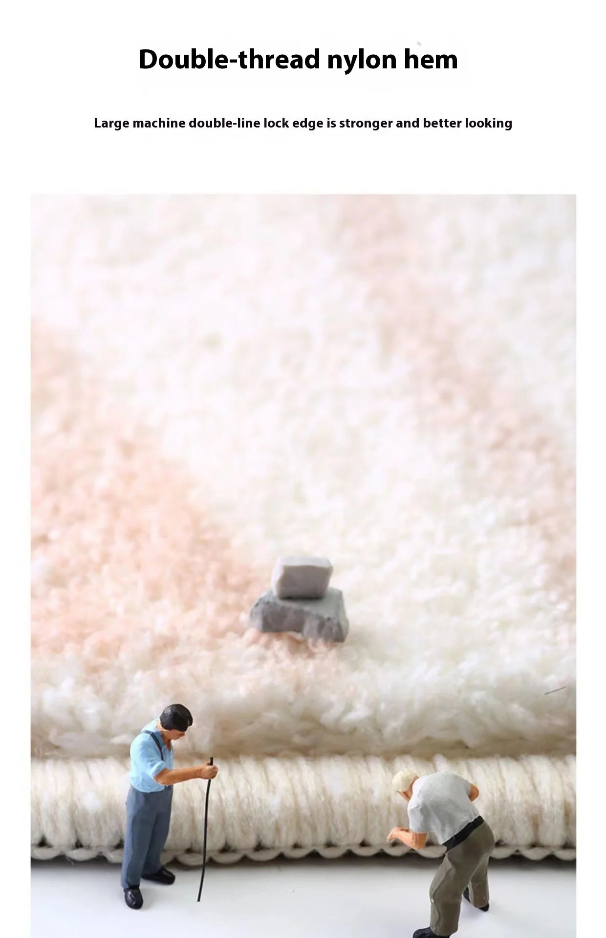 VIKAMA Summer Carpets, Car Carpets, Living Room and Bedroom Bed Carpets, Children's Room Anti-slip Floor MATS, Home Decoration