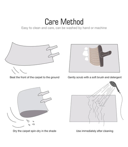 Flower Pattern Bedroom Decor Pink Carpet Thick Plush Bedside Floor Mat Irregular Shapes Carpets for Living Room Fluffy Soft Rug