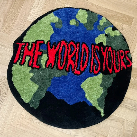 The World Is Yours Tufted Rug