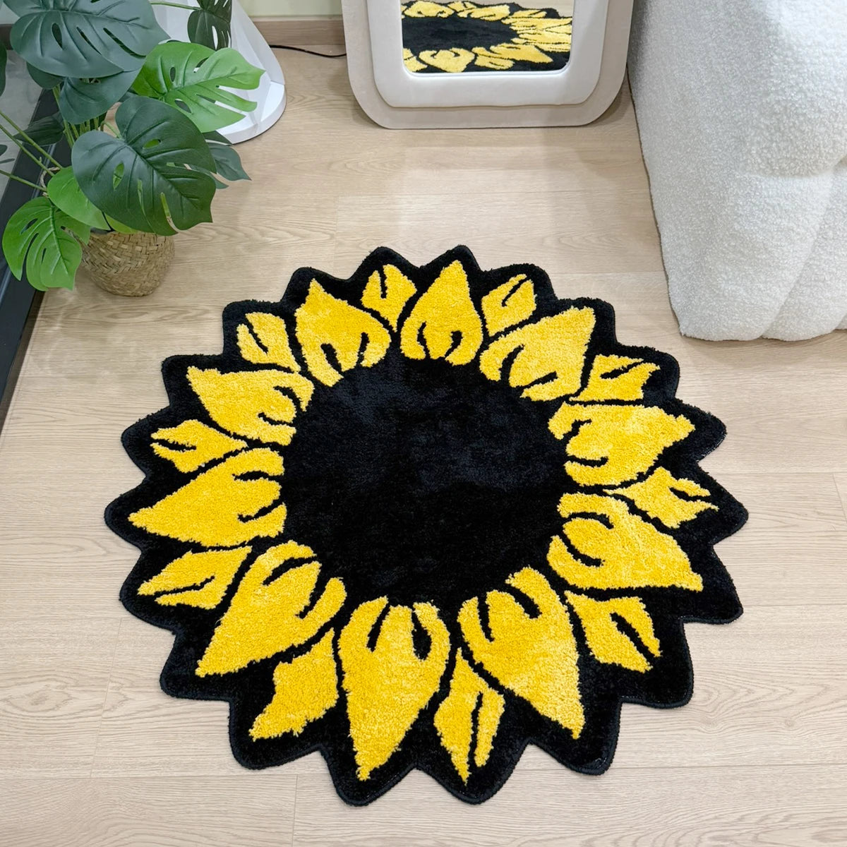 Sunflower Tufted Rug