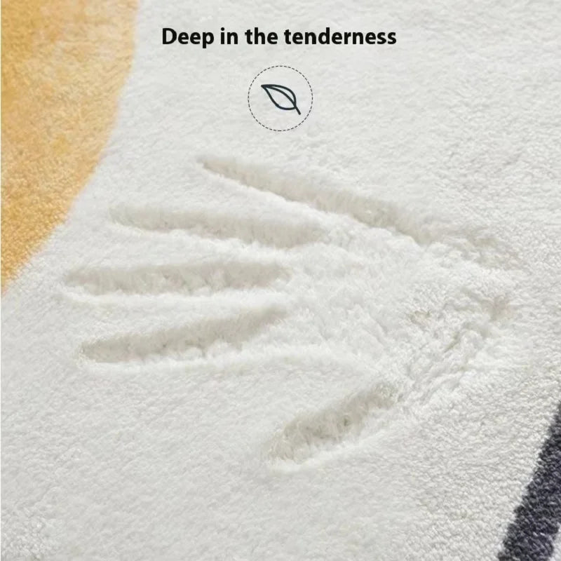 VIKAMA Summer Carpets, Car Carpets, Living Room and Bedroom Bed Carpets, Children's Room Anti-slip Floor MATS, Home Decoration