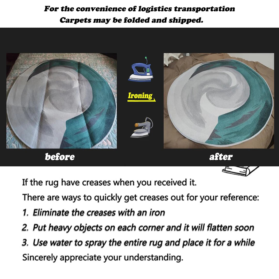 VIKAMA Cool Blue and White Sports Car Rug - Easy to Clean - Boys' Bedroom Floor Mat - Living Room Floor Pad - Home Decoration